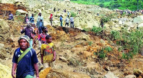 Erdrutsch in Papua Neuguinea begraebt mehr als 2000 Menschen sagt Regierung