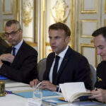 Frankreichs Praesident Macron besucht das von Unruhen gezeichnete Neukaledonien