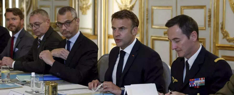 Frankreichs Praesident Macron besucht das von Unruhen gezeichnete Neukaledonien