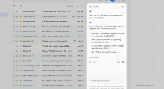 Gemini auf Android wird leistungsfaehiger und funktioniert mit Gmail Nachrichten