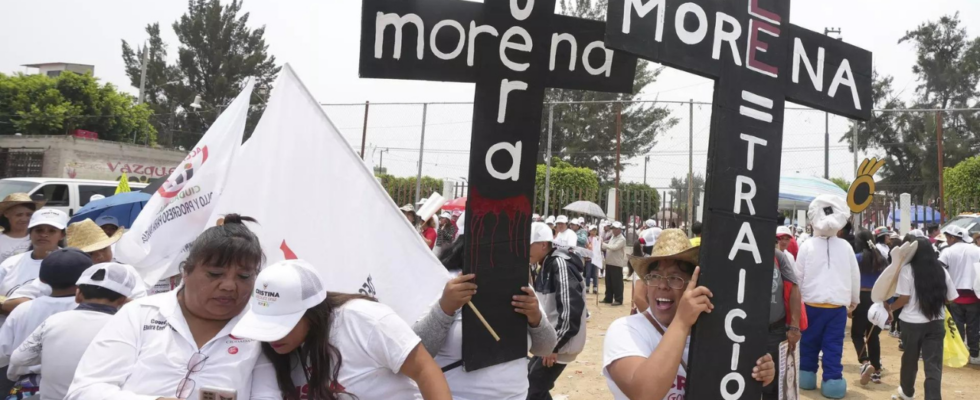 Gewalt ueberschattet den letzten Wahlkampftag in Mexiko