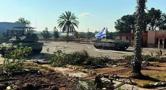 Israelische Panzer dringen in Rafah ein und uebernehmen den Grenzuebergang