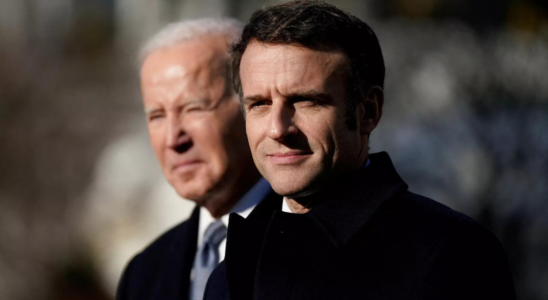 Macron empfaengt Biden zum Staatsbesuch nach dem D Day Gedenktag