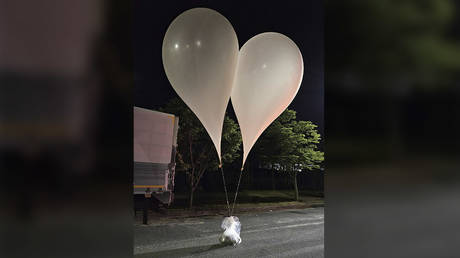Nordkorea schickt Flotte von „Muellballons nach Suedkorea SEHEN — World