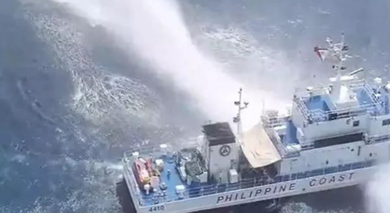 Philippinen rufen chinesischen Gesandten wegen Wasserwerfer Vorfall vor