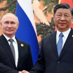 Putin kommt in Peking an und bittet um staerkere Unterstuetzung