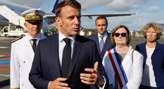 Sicherheitskraefte bleiben so lange wie noetig in Neukaledonien Frankreichs Praesident