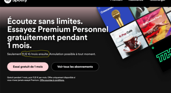 Spotify erhoeht Abonnementpreis in Frankreich um 12 um der neuen