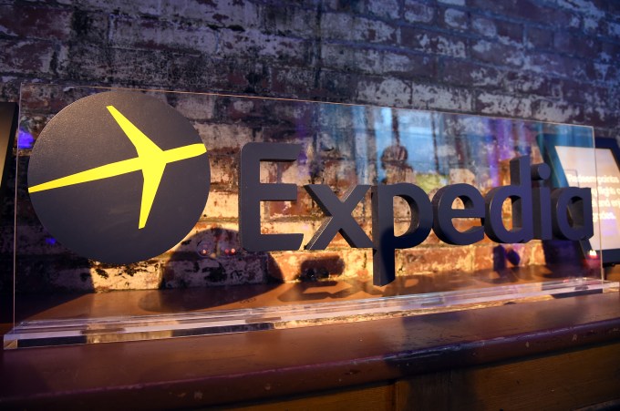 Ein allgemeiner Eindruck der Atmosphäre bei der Einführung der neuen Reisekreditkarten von Citi und Expedia am 17. September 2014 in New York