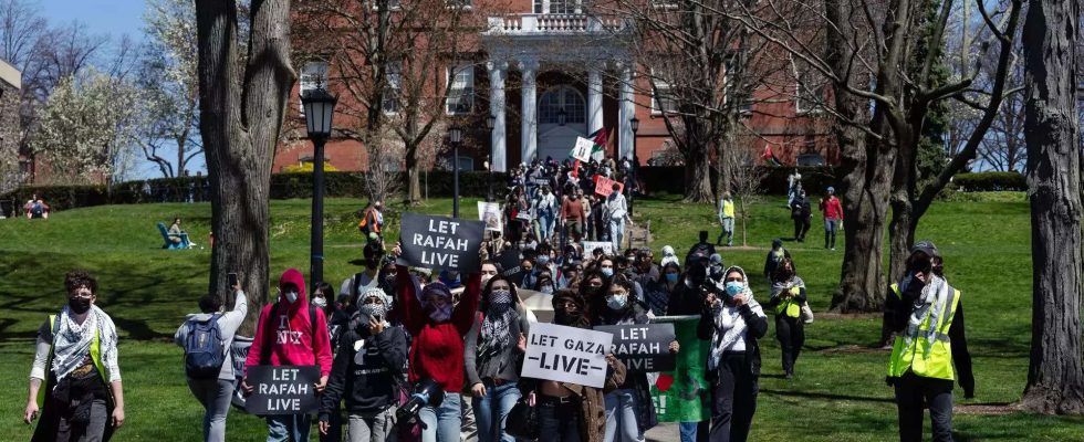 Studentenproteste kommen einem bekannt vor haben aber einen anderen Rhythmus