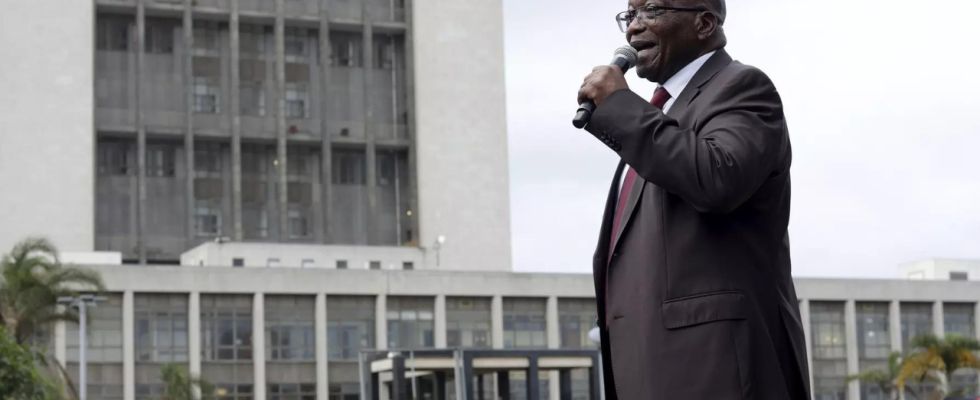 Suedafrikas Zuma sieht sich in der neuen Partei mit Dissens