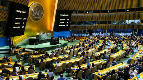 UN Generalversammlung unterstuetzt Mitgliedschaft Palaestinas – World