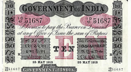 Warum zwei alte 10 Rupien Scheine heute fuer jeweils 27 Lakh Rupien