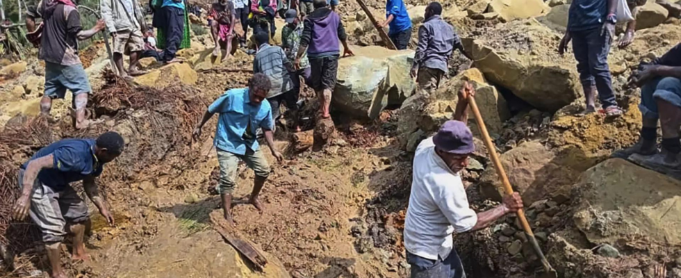 Zahl der Todesopfer durch Erdrutsch in Papua Neuguinea steigt auf 670