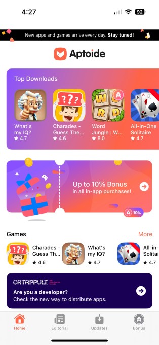 1717438354 285 Aptoide startet seinen alternativen iOS Spiele Store in der EU