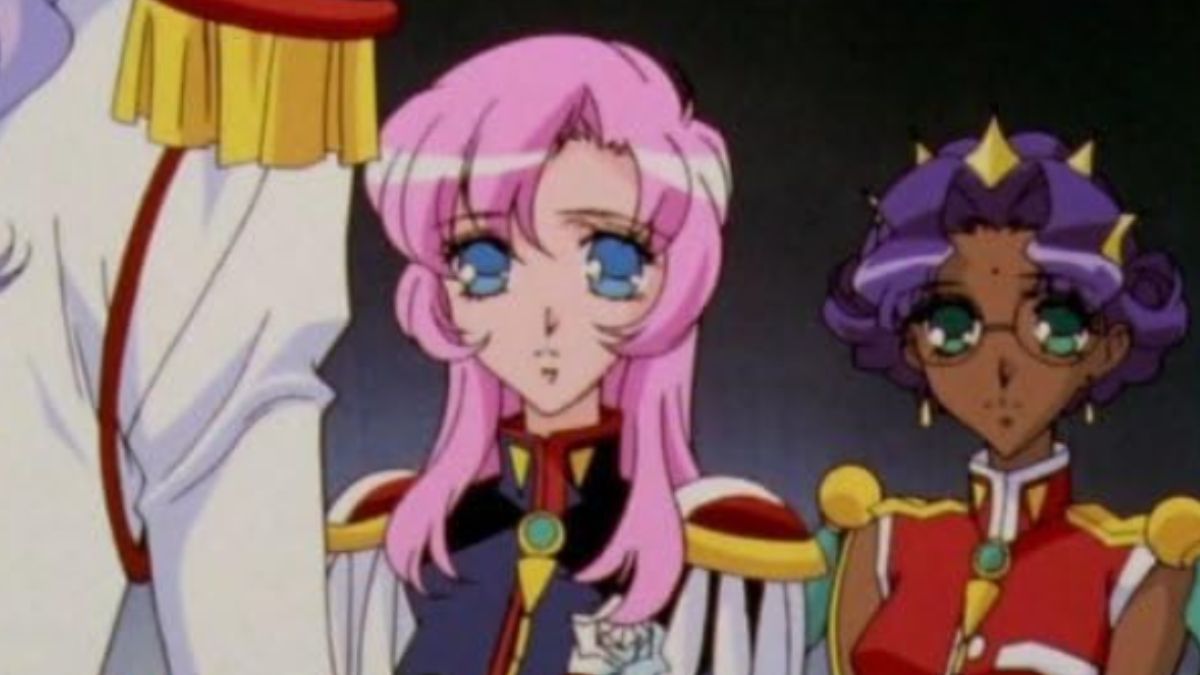 Screenshot aus dem Anime „Revolutionary Girl Utena“, der Utena besorgt aussehen lässt