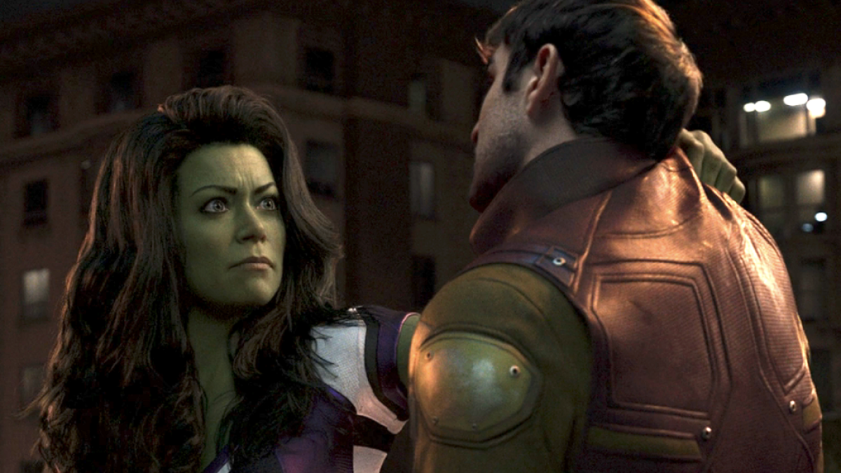She-Hulk und Daredevil kämpfen in She-Hulk: Attorney at Law