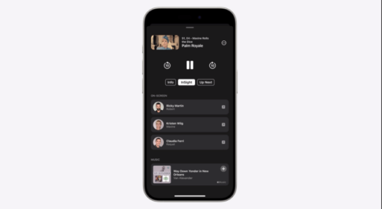 Apple TV stellt auf der WWDC 2024 InSight vor eine