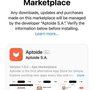 Aptoide startet seinen alternativen iOS Spiele Store in der EU