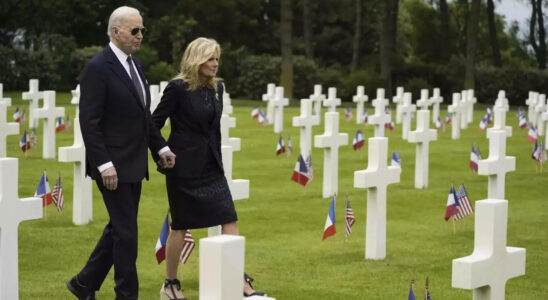 Biden besucht amerikanischen Friedhof in Frankreich den Trump ausgelassen hatte