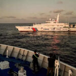 Chinesische Kuestenwache Philippinisches und chinesisches Schiff kollidieren im umstrittenen Suedchinesischen