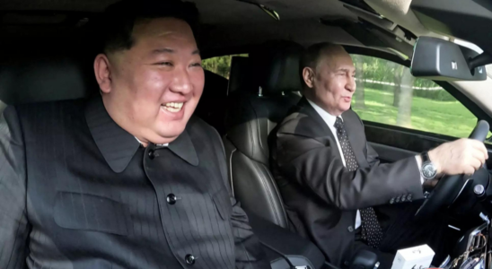 Daten zeigen Firma die das Auto herstellt das Putin Kim