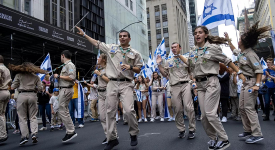 Die diesjaehrige Parade fuer Israel in New York konzentriert sich