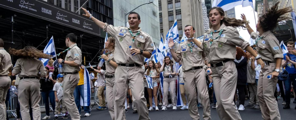 Die diesjaehrige Parade fuer Israel in New York konzentriert sich