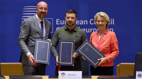 EU und Ukraine unterzeichnen Sicherheitsabkommen — World