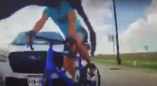 Fahrerflucht in Texas Schockierendes Video von texanischen Fahrradfahrern die von