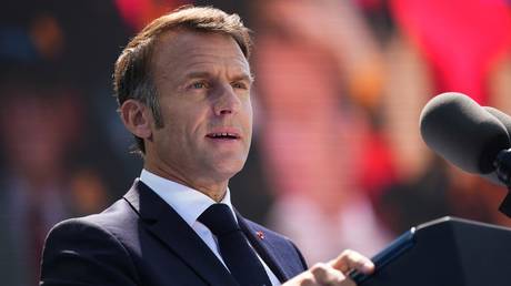 Frankreich stellt der Ukraine Kampfflugzeuge zur Verfuegung – Macron —