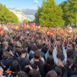 Franzoesische Gewerkschaften rufen zu Massenprotesten gegen „extreme Rechte auf VIDEO