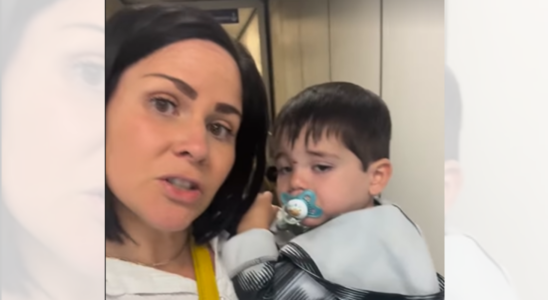 Frau aus Texas mit ihrem 16 Monate alten Sohn wird