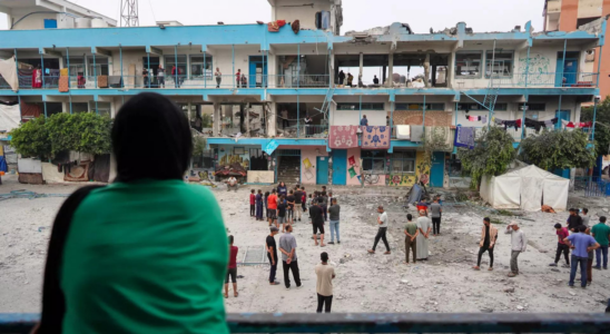 Israel behauptet Hamas in UN Schule angegriffen zu haben Gaza Behoerden melden