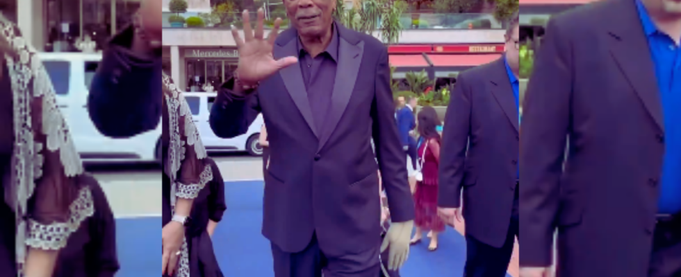 Morgan Freeman „Er ist 87 ist im Trend nachdem Morgan