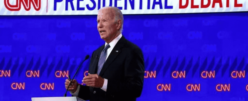 Panische Demokraten fordern Ruecktritt von Joe Biden nach Debattendebakel