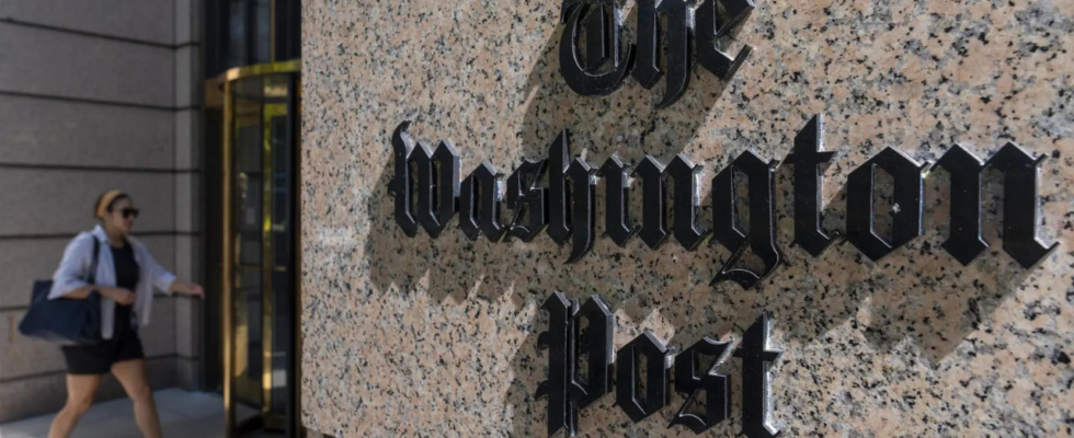 Redakteur gibt Spitzenjob bei Washington Post wegen Abhoerverbindung in Grossbritannien