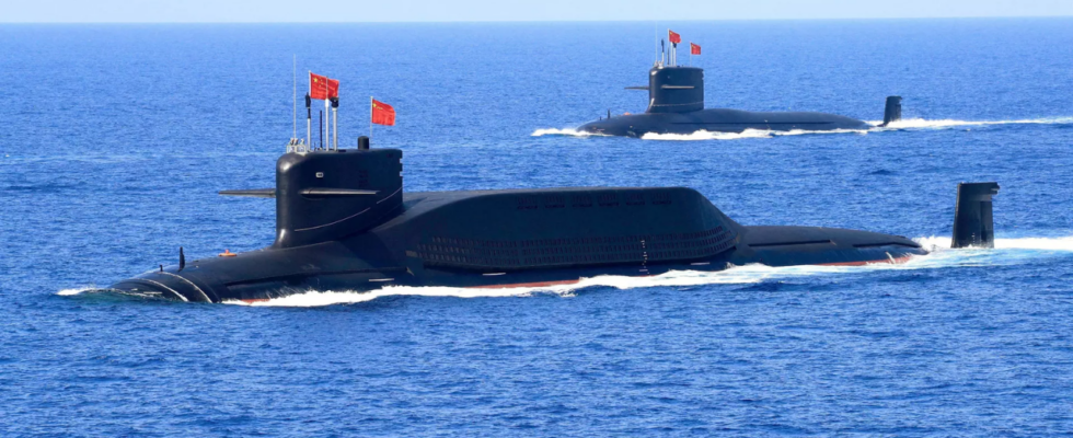 Taiwan haelt Wache nachdem chinesisches U Boot in der Taiwanstrasse aufgetaucht