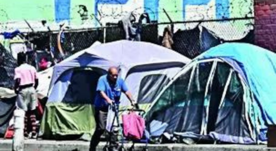 US Justizministerium erlaesst Verbot fuer Obdachlose im Freien zu uebernachten