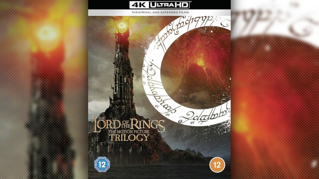 UHD-Cover der Trilogie „Der Herr der Ringe“