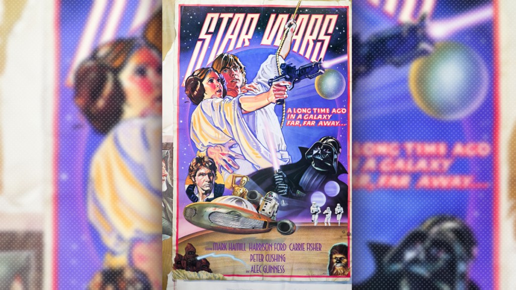 Star Wars Style-D-Plakat-Artwork