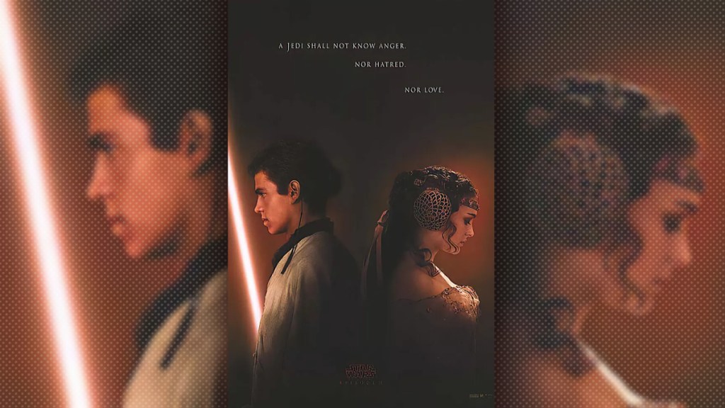 Teaser-Poster zu „Star Wars: Angriff der Klonkrieger“