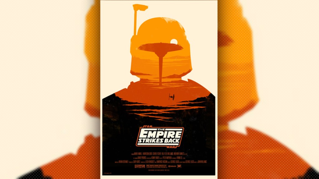 Mondo-Poster „Star Wars: Das Imperium schlägt zurück“ von Olly Moss