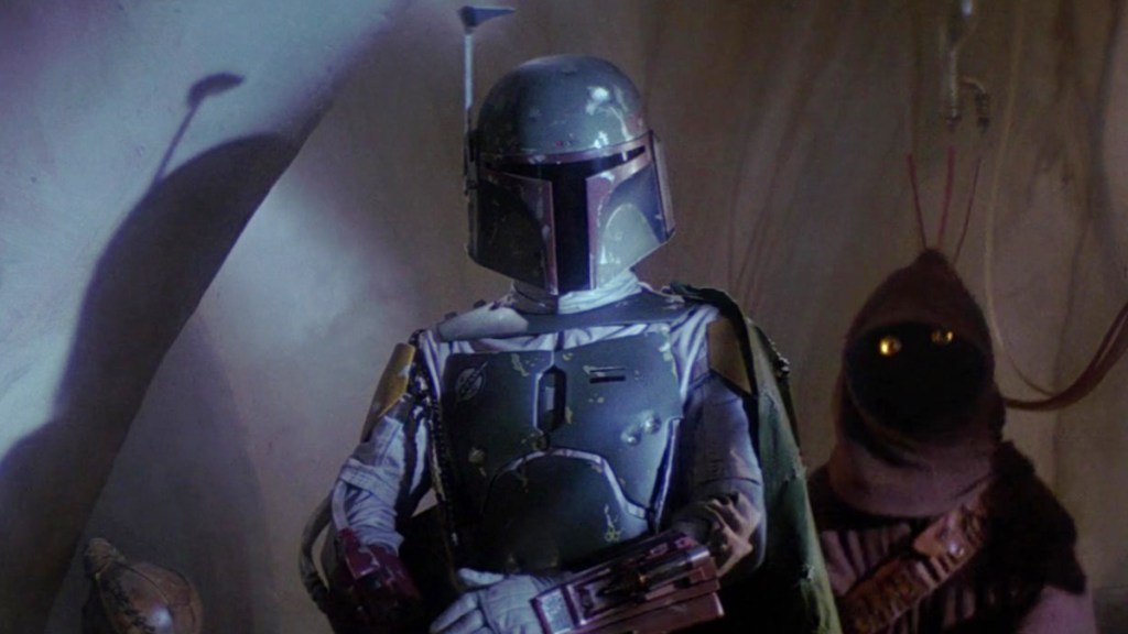 Boba Fett in „Die Rückkehr der Jedi-Ritter“ als Teil eines Artikels über die besten Kopfgeldjäger in Star Wars.