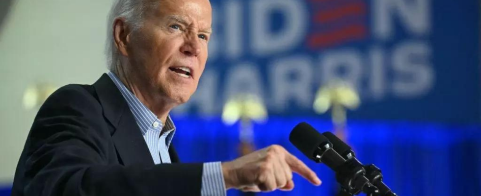 Biden ABC News Interview Biden sagt er werde nur dann aus