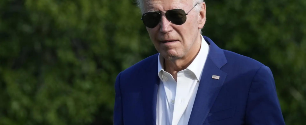 Biden „Biden hat Treffen mit Staats und Regierungschefs ausgelassen damit