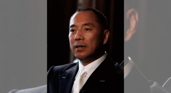 Der im Exil lebende chinesische Tycoon Guo Wengui wurde von