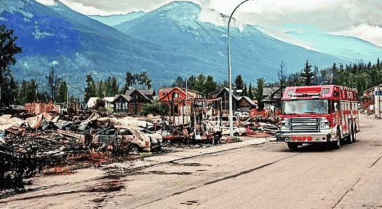 Die Waldbraende in Kanada wurden so intensiv dass sie ihr