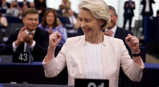 EU Chefin Ursula von der Leyen erhaelt weitere fuenf Jahre Amtszeit