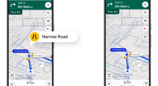 Google Maps fuegt Funktionen hinzu um die Navigation ueber Ueberfuehrungen